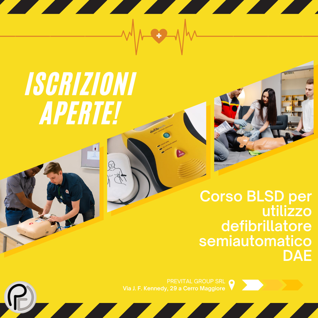 Corso BLSD per l’Uso del Defibrillatore